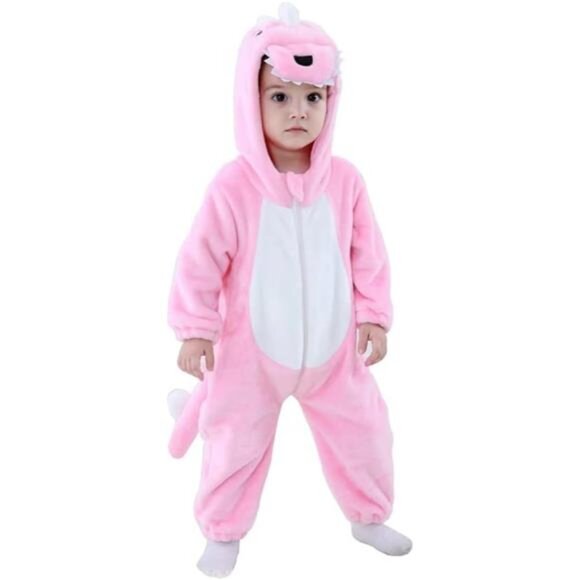 Baby Animal Costumes Unisex Toddler Outfit Halloween Dress Up Romper - Picture 1 of 7